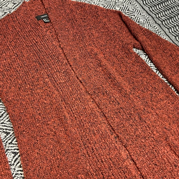 Forever 21 Plush Cardigan Women size M - Picture 6 of 11